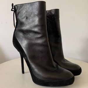 Black Christian Dior Boots